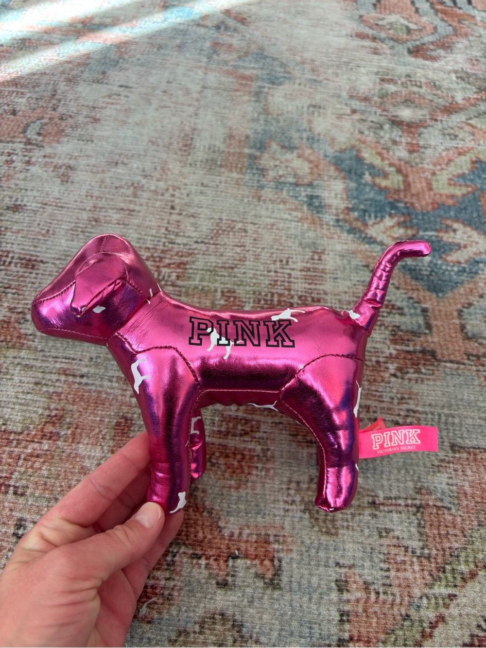 Victoria's Secret PINK Metallic Mini Dog